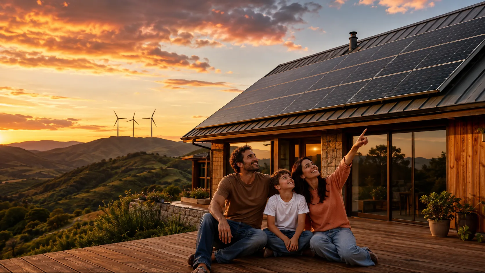 Instalação de sistema de energia solar